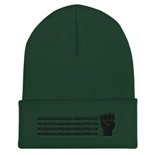Load image into Gallery viewer, Go Black, Grow Black, Show Black, We Back Cuffed Beanie