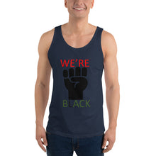 Load image into Gallery viewer, We're Black Unisex Tank Top