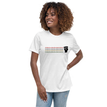 Load image into Gallery viewer, Go Black, Grow Black, Show Black Women's Relaxed T-Shirt