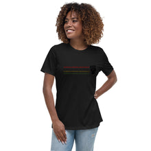 Load image into Gallery viewer, Go Black, Grow Black, Show Black Women's Relaxed T-Shirt
