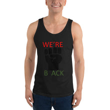 Load image into Gallery viewer, We're Black Unisex Tank Top